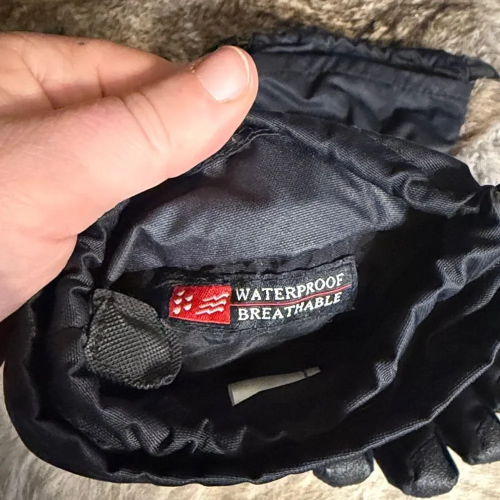 HEAD Black Winter Gloves YXL (4000)